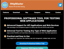 Tablet Screenshot of httpmaster.net